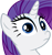 Rarity Scared :rarityscared: